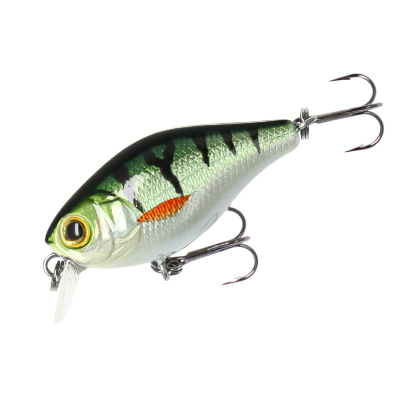 WOBLER FISHUNTER BOLD HEAD - 4cm/NATURAL PERCH